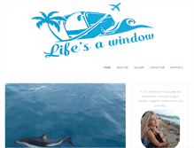 Tablet Screenshot of lifesawindow.co.uk